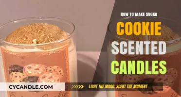 Craft Sweet Sugar Cookie Scented Candles: DIY Aromatic Bliss