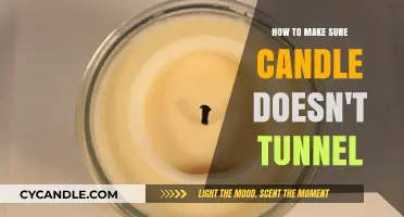 Prevent Candle Tunneling: Tips for Even Wax Burn Every Time
