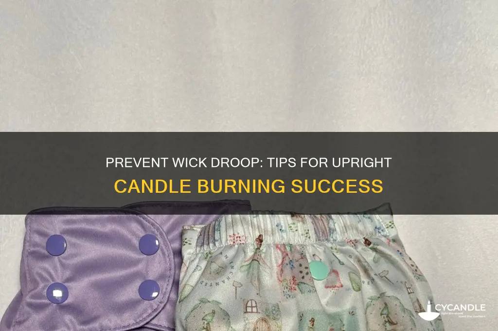 how to make sure candle wick doesn