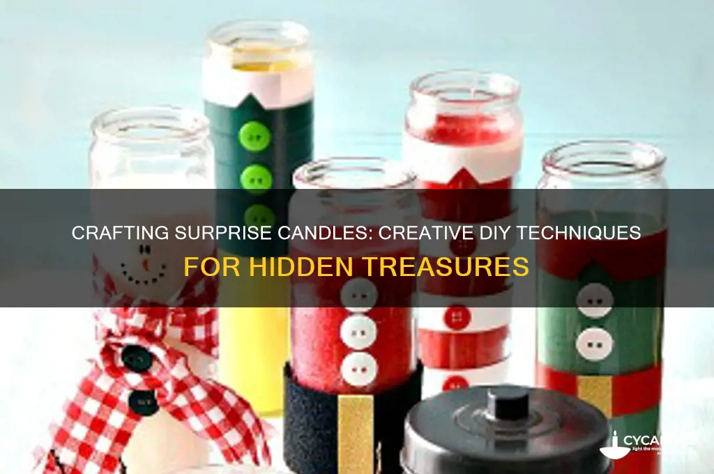 how to make surprise candles