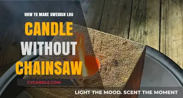 Crafting Swedish Log Candles: Chainsaw-Free DIY Guide for Cozy Ambiance