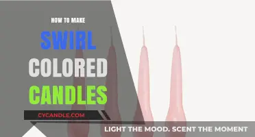 Create Stunning Swirl Colored Candles: A Step-by-Step DIY Guide
