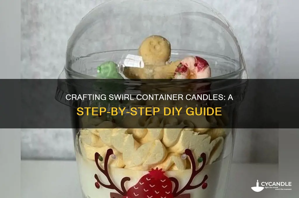 how to make swirl container candles