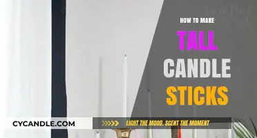 Crafting Elegant Tall Candlesticks: A Step-by-Step DIY Guide