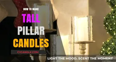 Crafting Elegant Tall Pillar Candles: A Step-by-Step DIY Guide
