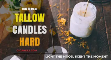 Firm Up Your Tallow Candles: Simple Hardening Techniques Revealed