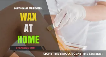 DIY Tan Removal Wax Recipe: Natural Homemade Solution for Glowing Skin