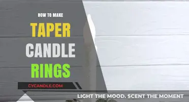 Crafting Elegant Taper Candle Rings: A Step-by-Step DIY Guide