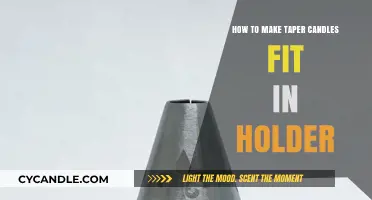 Perfect Fit: Simple Tricks to Make Taper Candles Fit Holders