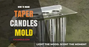 Crafting Taper Candles: A Step-by-Step Mold-Making Guide