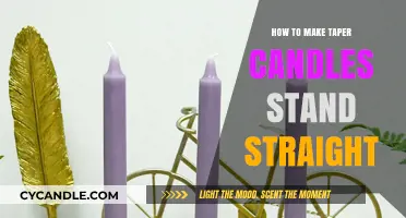 Mastering Taper Candles: Simple Tips for Perfectly Straight Display