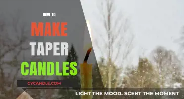 Crafting Elegant Taper Candles: A Step-by-Step DIY Guide