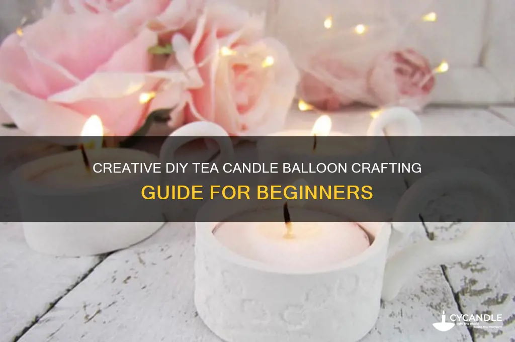 how to make tea candle balloon