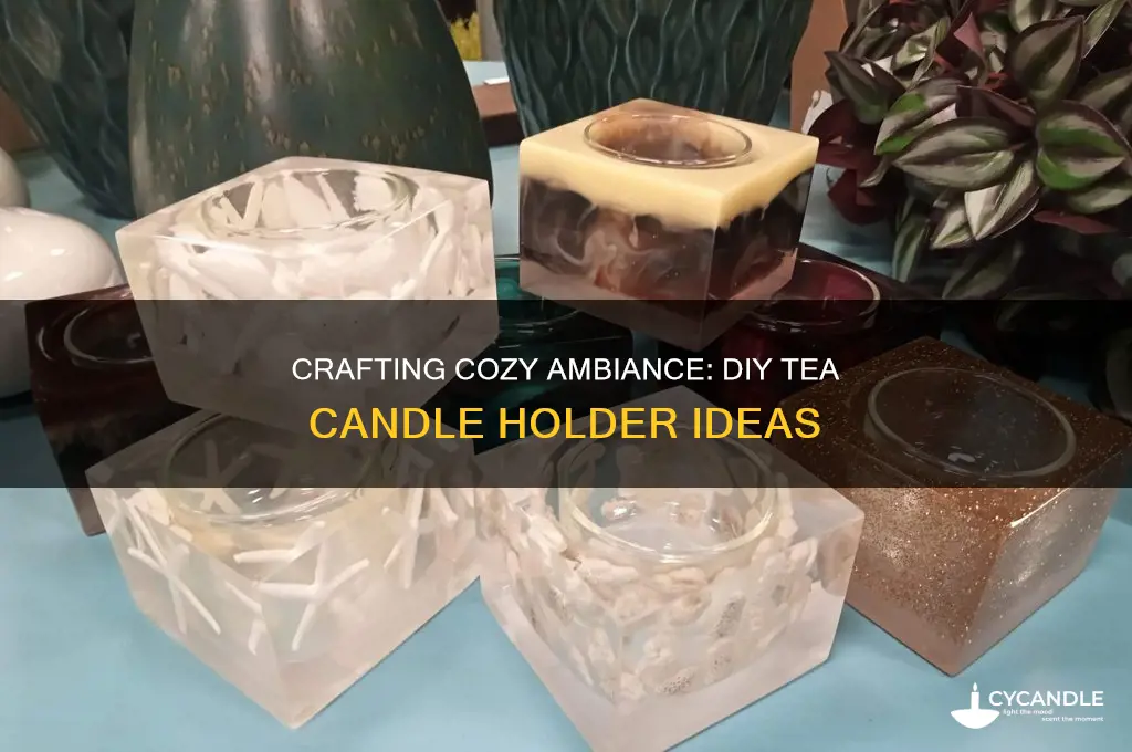 how to make tea candle holders