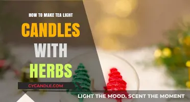 Crafting Herbal Tea Light Candles: A Step-by-Step DIY Guide
