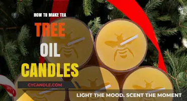 Crafting Aromatic Tea Tree Oil Candles: A Step-by-Step DIY Guide