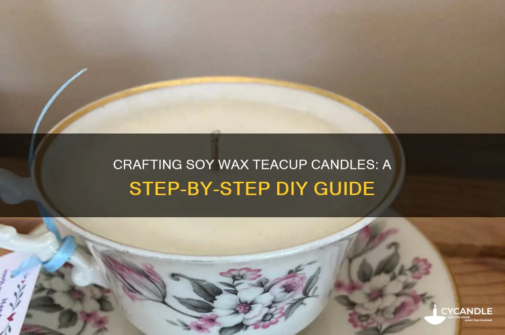 how to make teacup candles soy wax