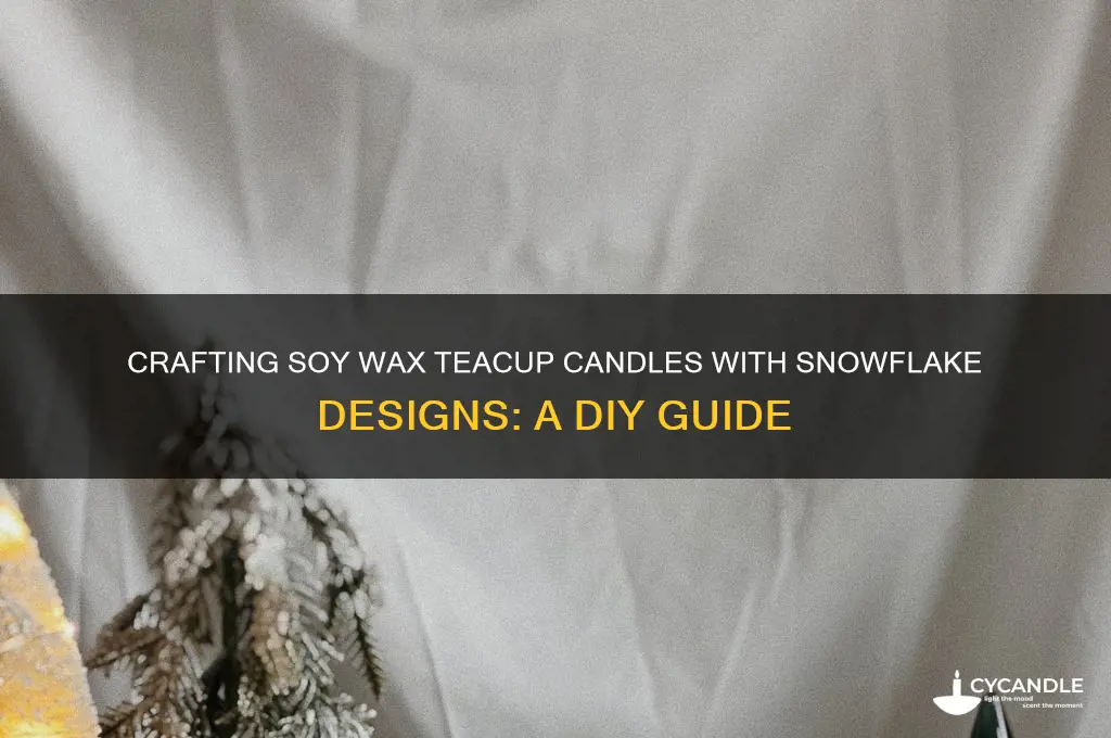 how to make teacup candles soynwas flakes