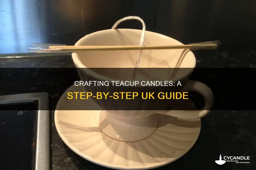 how to make teacup candles uk
