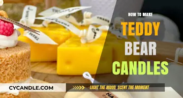 Crafting Adorable Teddy Bear Candles: A Step-by-Step DIY Guide