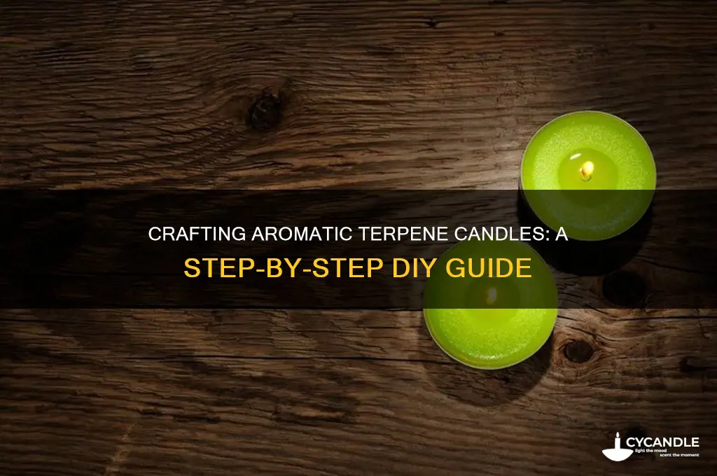 how to make terpene candles