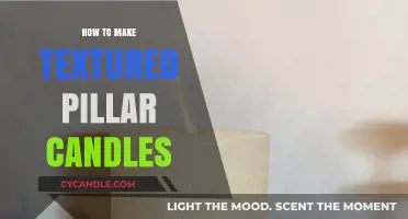 Crafting Textured Pillar Candles: Easy DIY Techniques for Unique Designs