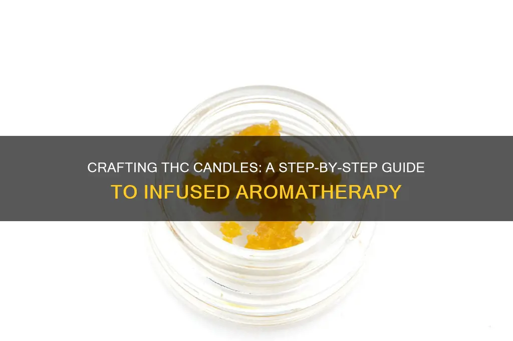 how to make thc candles