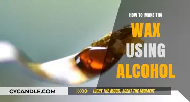 Crafting THC Wax: A Comprehensive Guide Using Alcohol