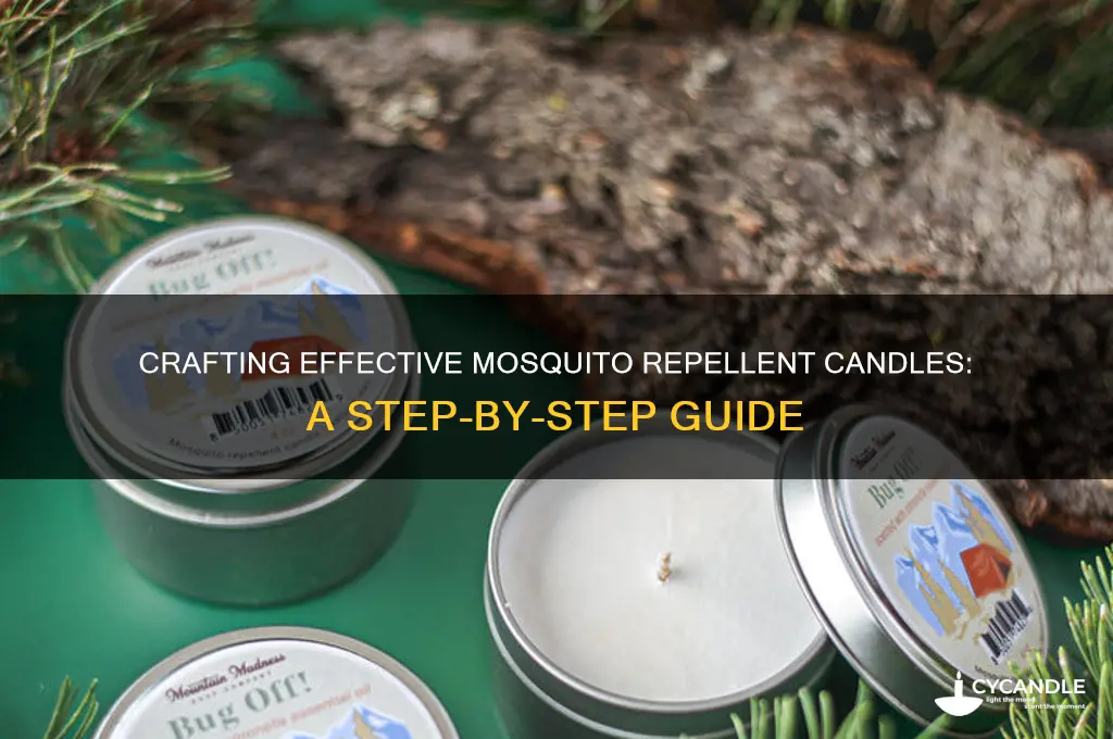how to make the best mosiqueto candles