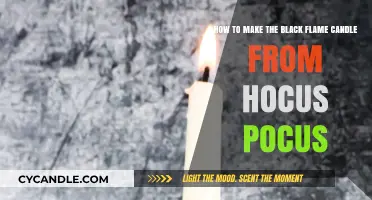 Crafting the Black Flame Candle: A Hocus Pocus DIY Guide