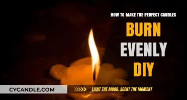 Mastering DIY Candle Making: Tips for Evenly Burning Candles