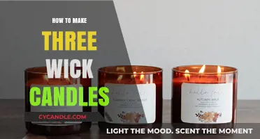 Crafting Perfect Three-Wick Candles: A Step-by-Step DIY Guide