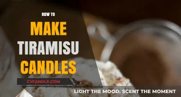 Crafting Tiramisu Scented Candles: A Sweet DIY Guide