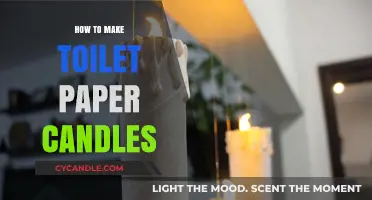 Creative DIY: Crafting Unique Toilet Paper Candles at Home