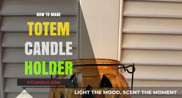 Crafting a Unique Totem Candle Holder: DIY Guide
