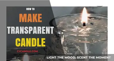 Crafting Clear Candles: A Step-by-Step Guide to Transparent Wax