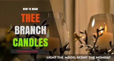 Crafting Rustic Tree Branch Candles: A Step-by-Step DIY Guide