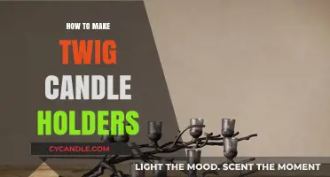 Crafting Rustic Elegance: DIY Twig Candle Holders Guide