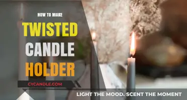 Crafting Unique Twisted Candle Holders: A Step-by-Step DIY Guide
