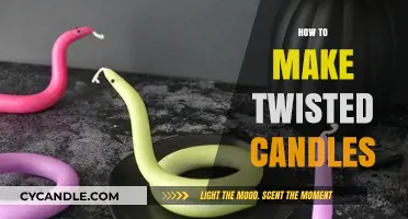 Crafting Unique Twisted Candles: A Step-by-Step DIY Guide