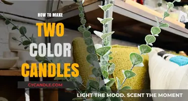 Create Stunning Two-Color Candles: Easy DIY Crafting Guide