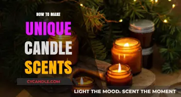 Crafting Unique Candle Scents: A Guide to Creative Aromas