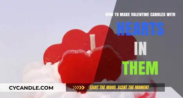 Crafting Heart-Filled Valentine Candles: A Romantic DIY Guide