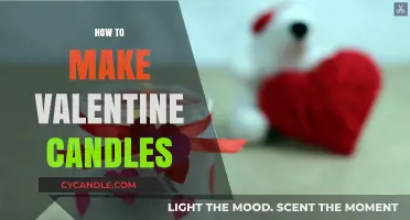 Crafting Romantic Valentine Candles: Easy DIY Guide for Lovers