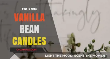 Crafting Aromatic Vanilla Bean Candles: A Step-by-Step DIY Guide