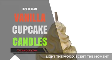 Craft Sweet-Scented Vanilla Cupcake Candles: A Step-by-Step DIY Guide