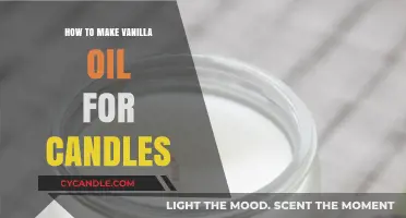 Crafting Aromatic Vanilla Oil for Homemade Candles: A Simple Guide