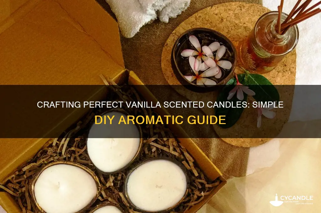 how to make vanilla scent for candles