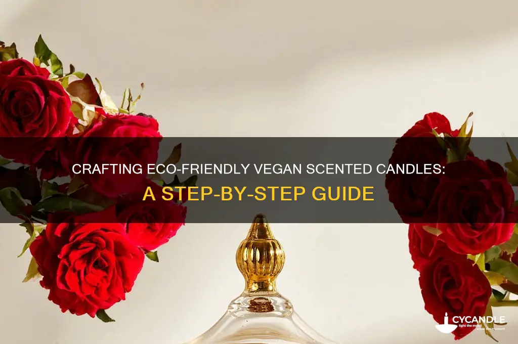 how to make vegan scented candles