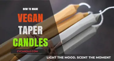 Crafting Eco-Friendly Vegan Taper Candles: A Step-by-Step Guide